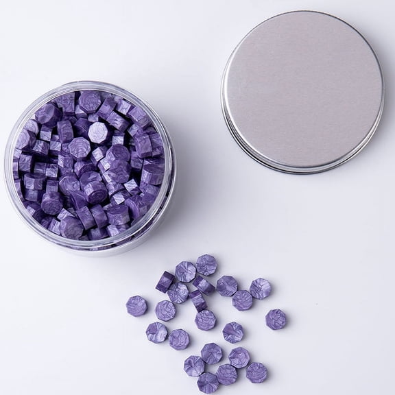XmhyTop-A Sealing Wax Beads 2 Pcs for Letter Sealing & Crafts, Premium Wax Seal Stamps Supplies, Decorative Craft Wax Beads,S31