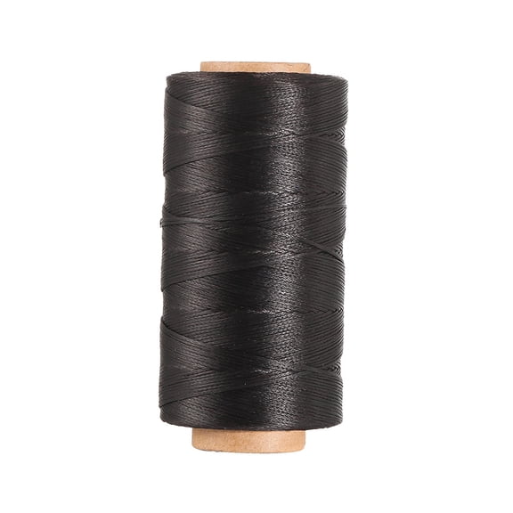 XmhyTop-A Sewing Waxed Thread Flat Waxed Thread for Leather Craft, DIY Wax String, Hand Stitching Repair, 2 Pcs,W46