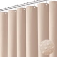 thumbnail image 1 of XmhyTop-A Shower Curtain Sets Modern Textured Shower Curtain, Premium Polyester, 150*180cm, Decorative Functional for Home Bathrooms, 1 Piece,Light Pink, 1 of 4