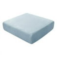 thumbnail image 1 of XmhyTop-A Stretch Cushion Cover, Fitted Couch Cushion Slipcover for 2-Seater, Plush Individual Cushion Cover with Elastic Bottom,Light Blue, 1 Piece, 1 of 4