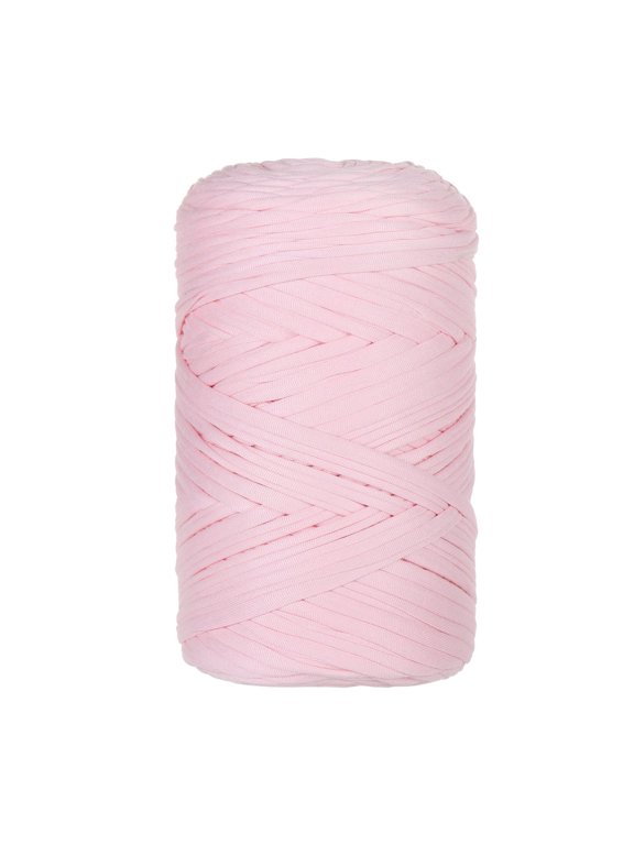 -A T-Shirt Yarn, 400g Chunky Yarn - Premium Fabric Yarn for Crochet, Ideal T-Shirt Yarn for Tote Bags & Crafts, Soft Chunky Knitting Yarn for Cushions,T03