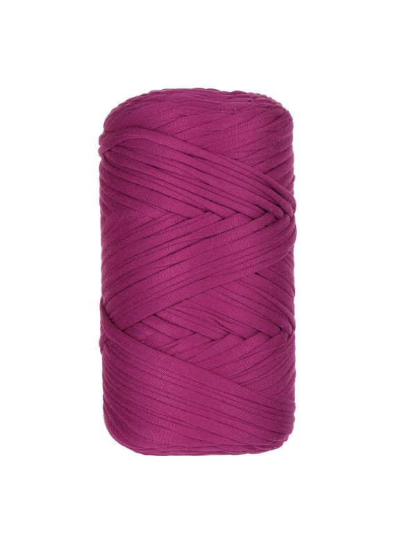 -A T-Shirt Yarn, 400g Chunky Yarn - Premium Fabric Yarn for Crochet, Ideal T-Shirt Yarn for Tote Bags & Crafts, Soft Chunky Knitting Yarn for Cushions,T13