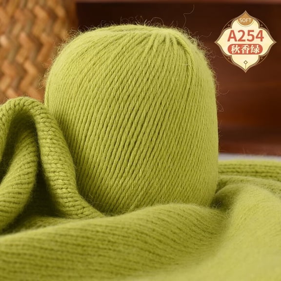 XmhyTop-A Yarn 100g Luxurious Wool Yarn, Soft Knitting Yarn Crochet Yarn, Ideal for DIY Sweaters, Hats Scarves,C54
