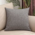 thumbnail image 1 of XmhyTop-A home decoration pillows, minimalist cotton linen pillows, thick pillows, home sofas, cushions, office living rooms, car lumbar supports (dark gray), 1 of 4