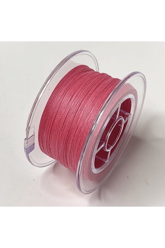 Bracelet Beading String Thread, 0.2mm Braided Beading Thread Chinese Knotting Cord Bracelet String for Friendship Bracelet Keychains Lanyards-A03