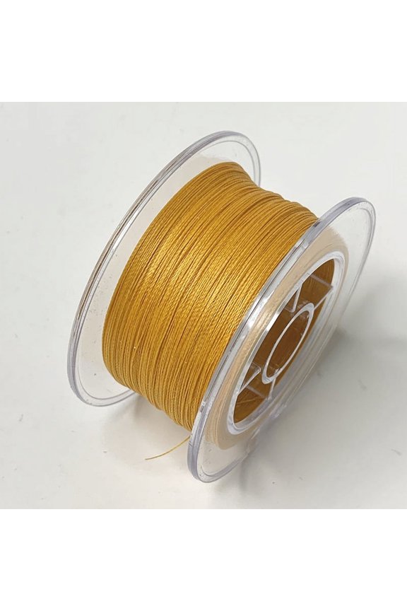 Bracelet Beading String Thread, 0.2mm Braided Beading Thread Chinese Knotting Cord Bracelet String for Friendship Bracelet Keychains Lanyards-A12