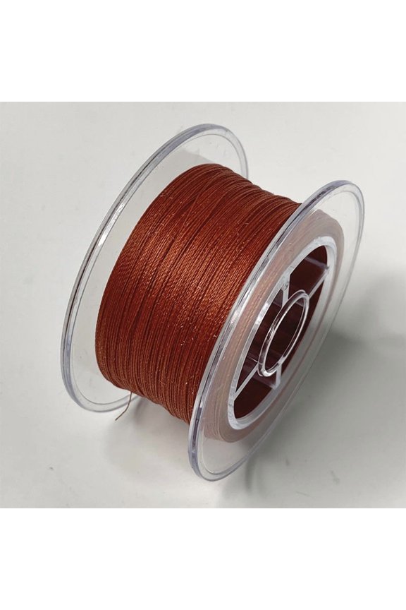 Bracelet Beading String Thread, 0.2mm Braided Beading Thread Chinese Knotting Cord Bracelet String for Friendship Bracelet Keychains Lanyards-A17