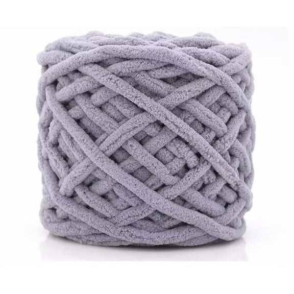 XmhyTop Chunky Yarn, Super Soft Acrylic Bulky Thick Washable Yarn for Arm Knitting DIY Handmade Blankets Scarf Sweater Cream About 100g(A7)
