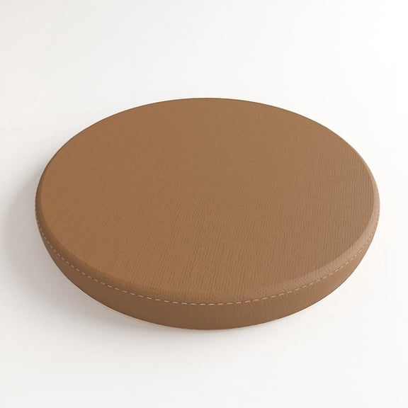 XmhyTop Compact Thick Comfort Square Cushion, 11.81x11.81x1.77 Inch, Versatile for Garden, Terrace, Kitchen & Office,Brown