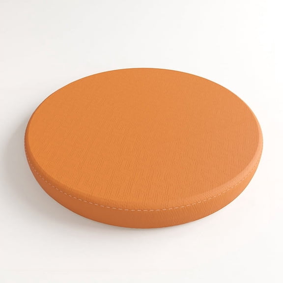 XmhyTop Compact Thick Comfort Square Cushion, 11.81x11.81x1.77 Inch, Versatile for Garden, Terrace, Kitchen & Office,Orange