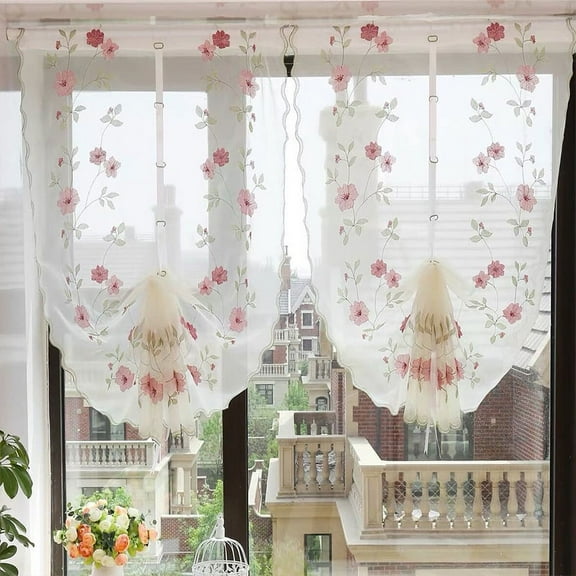 XmhyTop Curtains Sheer - Texture Sheer Window Covering, Light & Airy Privacy Sheer Panels for Bedroom Living Room Patio Glass Door1pcs70.8*31.5inA28