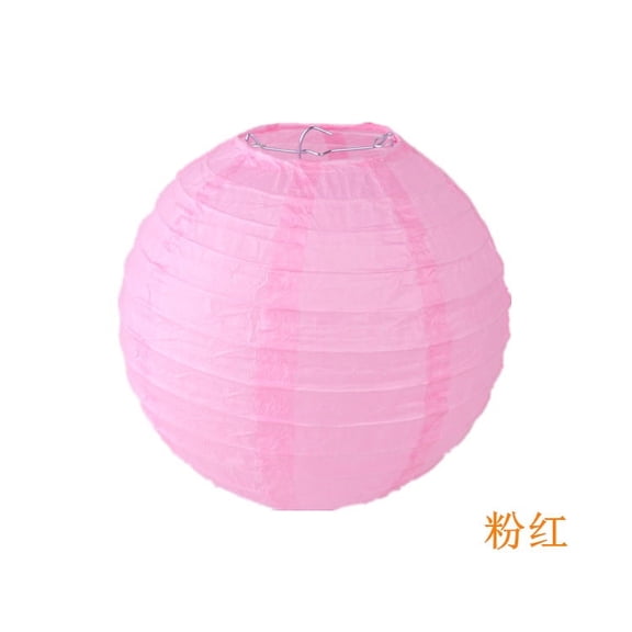 XmhyTop Decorative Hanging Paper Lanterns, Multi-Purpose Indoor & Outdoor Home, Party, Event & Festival Decor(pink,10pcs)