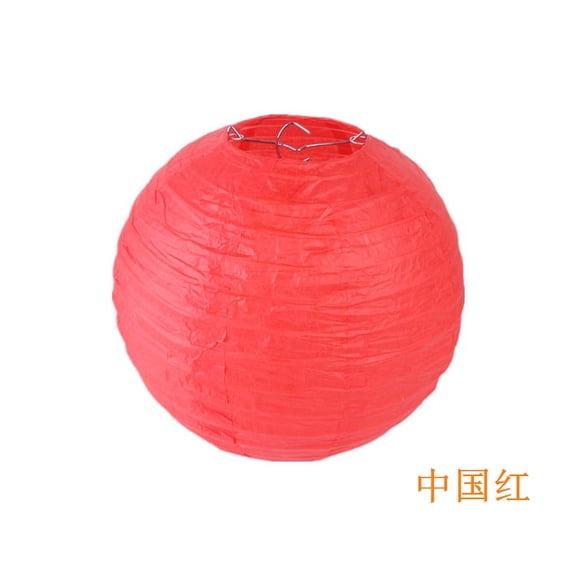 XmhyTop Decorative Hanging Paper Lanterns, Multi-Purpose Indoor & Outdoor Home, Party, Event & Festival Decor（red，6pcs）