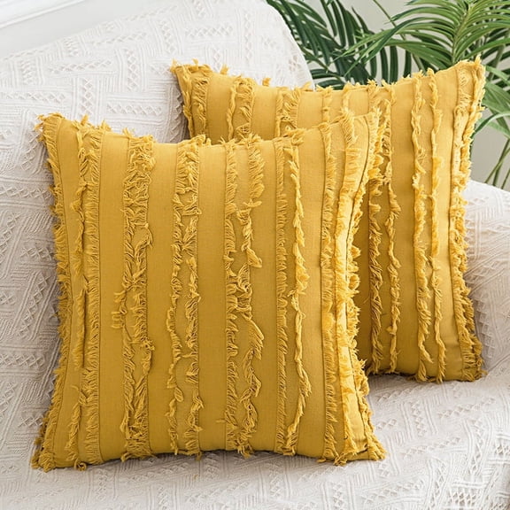 XmhyTop Decorative Pillow, 1 Pcs yellow Decor Pillow 30*50CM , Cotton-Linen Cover with PP Cotton Filling - Pillows for Couch, Sofa, Living Room & Bedroom Accent