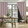 thumbnail image 1 of XmhyTop Drapes for Bedroom, Blackout Curtains132*241cm pink 1 slice Rod Pocket Window Drapes - Polyester Light Blocking Curtains for Home Bedroom & Living Room, 1 of 5