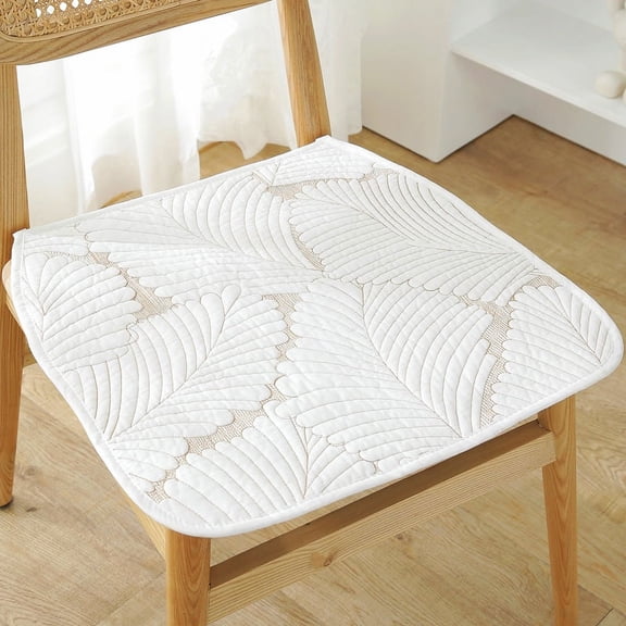 XmhyTop Extra-Thick Versatile Bench Cushion, Long-Lasting Comfort Pad for Indoor/Outdoor Home, Kitchen & Garden Benches, 15.74*15.74inch ,White