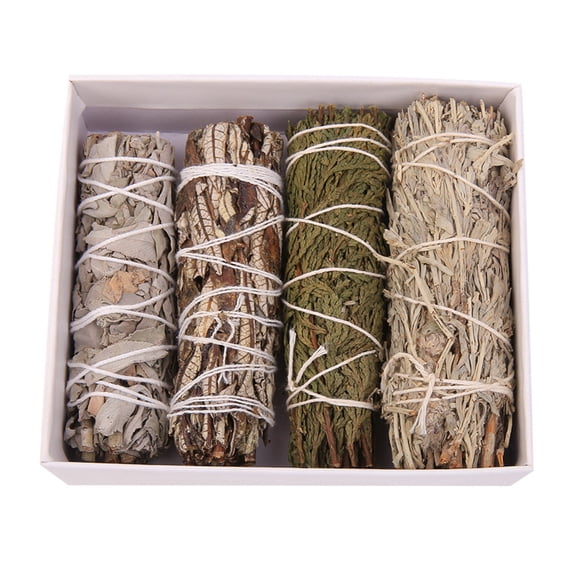 XmhyTop Smudge Kit Refill Healing, Smoke Cleansing, Meditating & Incense-Style C