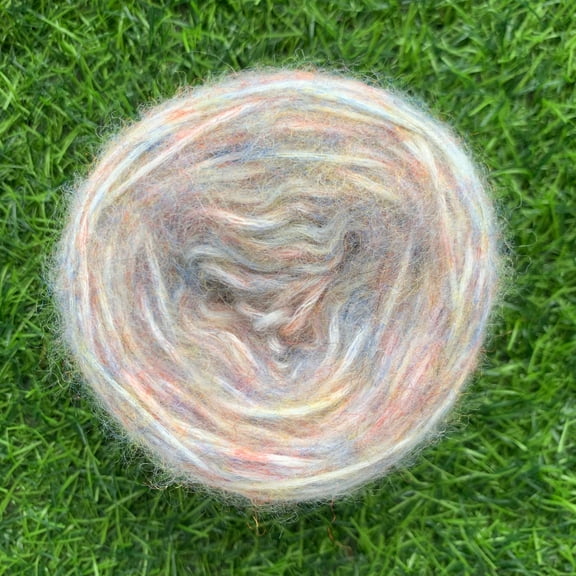 XmhyTop Soft Plush Wool Acrylic Fancy Loop Yarn for Doll Hair Making, Knitting,Needle Felting Doll Hair(100g，A238)