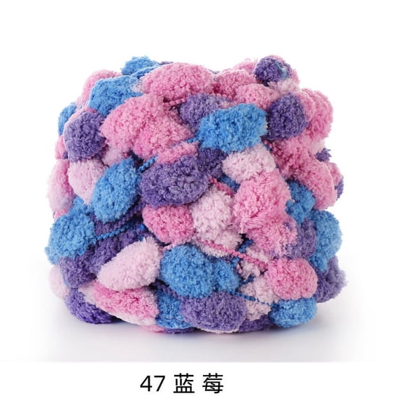 XmhyTop Soft Plush Wool Acrylic Fancy Loop Yarn for Doll Hair Making, Knitting,Needle Felting Doll Hair(100g，A304)