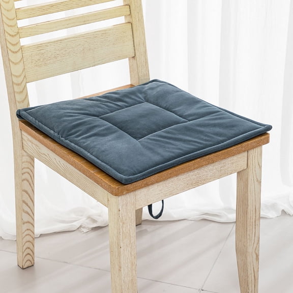 XmhyTop Thick & Comfy Seat Cushion, Perfect for Garden, Patio, Home, Kitchen & Office, Grey 16"x16"