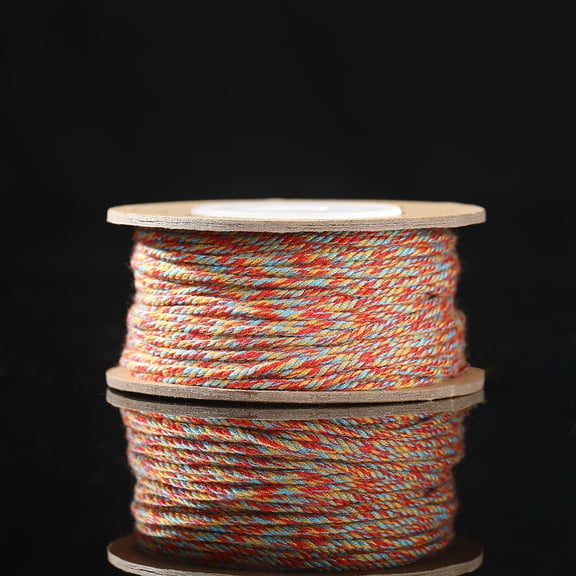 XmhyTop Twisted Cord Rope Decorative Cord Trim Rope for Crafts-1.2mm,2pcs,A03