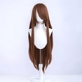 thumbnail image 1 of XmhyTop Universal Anime Cosplay Wig, 40 Inch (100cm) Long, Great for Party, Daily Use, Festivals & Anime Game Characters, Black C, 1 of 4