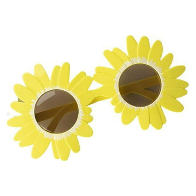 Xmnzmh Sun Flower Daisy Sunglasses Funny Day Party Gathering Photograph