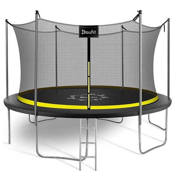 FUNTOK Trampoline for Kids and Adult , 7ft Kids Trampoline Safety Pad Rebounder