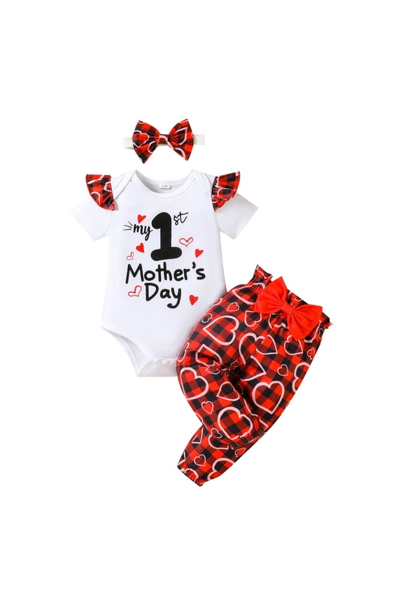 Baby Girl Outfits Pants Set Streetwear Plaid Print Relaxed Simple Comfy Cool Clothes Sets Clothing Suits