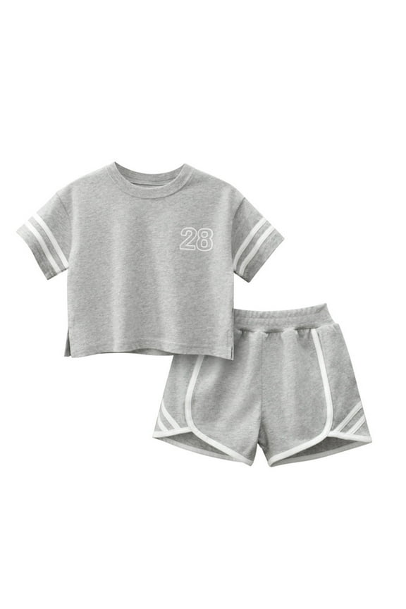 Baby Girl Outfits Shorts Set Stylish Going Out Relaxation Loose Softable Clothes Sets Clothing Suits