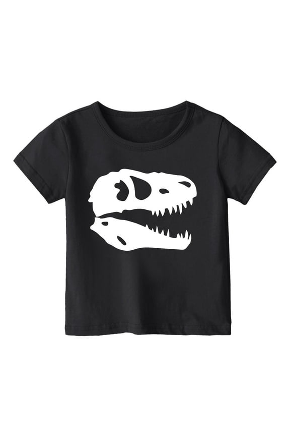 Boy Outfits Shorts Set Fresh Basic Dinosaur Going Out Crewneck Softable Clothes Sets Clothing Suits