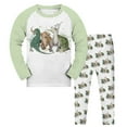 thumbnail image 1 of Xmyrz Cute Pajama Sets For Boy 2 Piece Long Sleeve Pants Set Skin-Friendly Dinosaur Nightdress Sleepwear Girl Outfit Sets Pjs, 1 of 2
