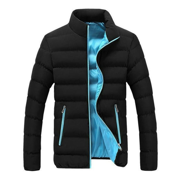 Xmyrz Fall Jackets For Men 2025 Sports Long Sleeve Padded Cozy Vacation Thickened Thin Slim Fit Men'S Coats Outerwear Jacket