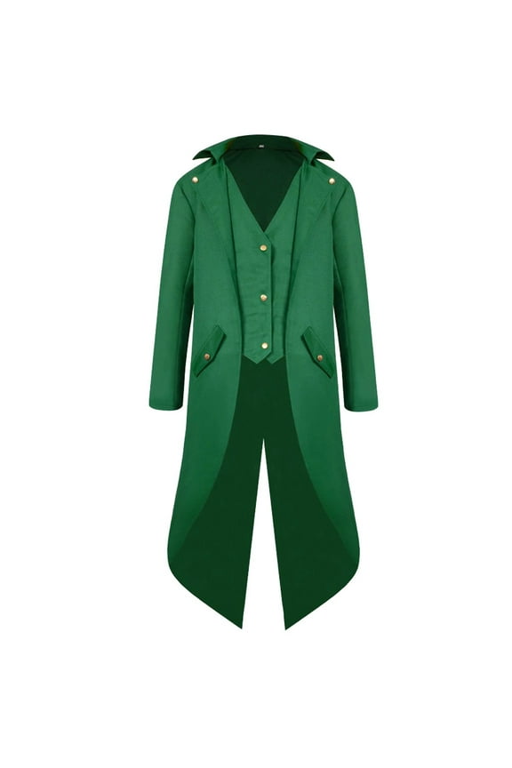 Fall Jackets For Men 2025 Tuxedo Punk Long Sleeve Stylish Retro Style Cosie Going Out Plus Size Top Coat Outerwear Jacket