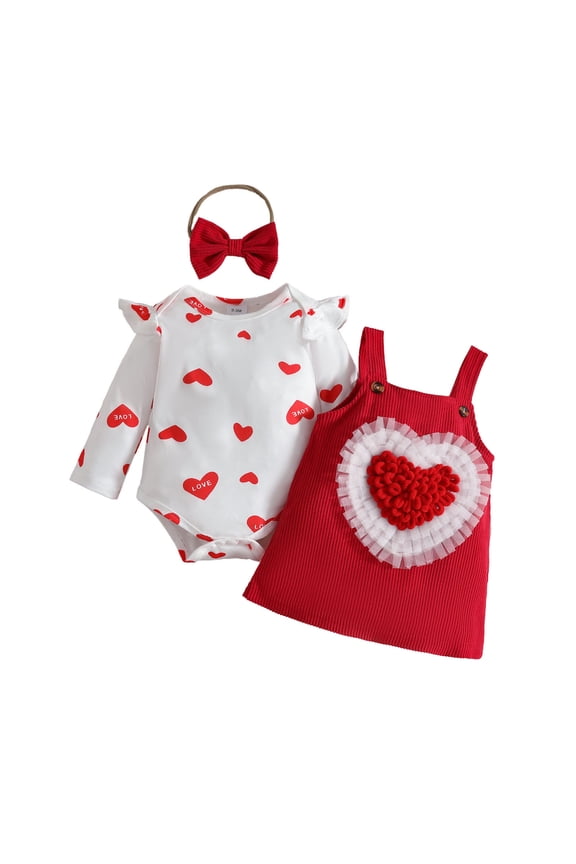 Girl Outfits Skirts Set Relaxation Sports Long Sleeve Corduroy Heart Clothes Sets Clothing Suits