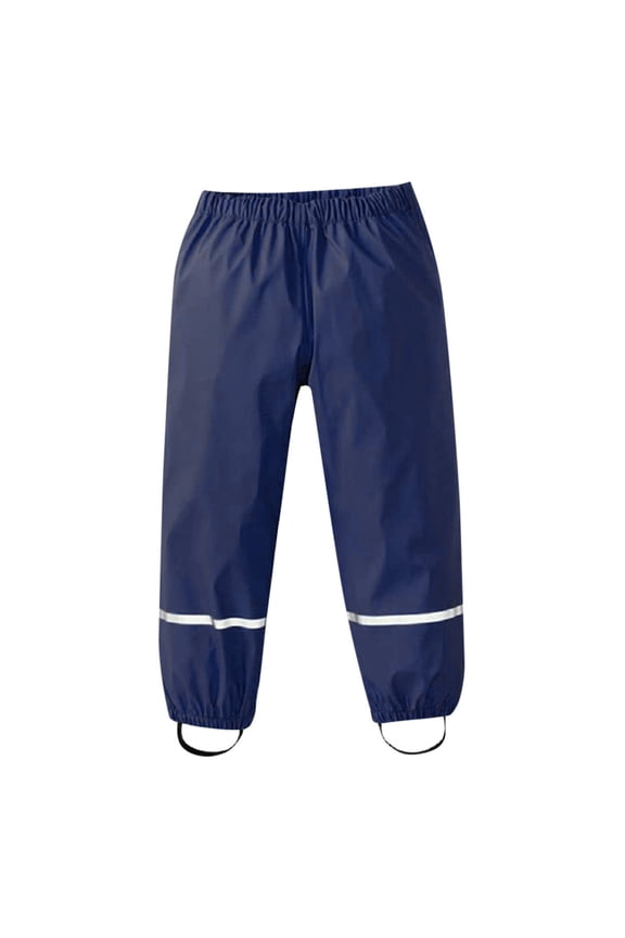 High Waisted Pants Girls Baggy Pants Slim Fit Suitable Rain Pants Waterproof Holiday Relaxation Lounge Pants Boys Wide Leg Pants