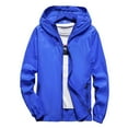 thumbnail image 1 of Xmyrz Light Jackets For Men Couple Breathable Large Size Long Sleeve Softable Outdoor Baggy Men'S Coats Outerwear Jacket, 1 of 3