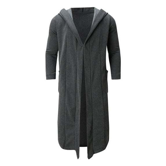 Xmyrz Lightweight Jacket Men Winter Long Sleeve Pullover Cardigan Fitted Streetwear Recreation Top Coat Outerwear Jacket