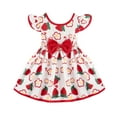 thumbnail image 1 of Xmyrz Little Girls Dresses Vacation Dresses Outgoing Skin-Friendly Refreshing Strawberry Fly Sleeve Casual Dresses Going Out Dresses Cute Dresses, 1 of 6