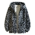 thumbnail image 1 of Xmyrz Mens Lightweight Jackets Leopard Print Long Sleeve Recreation Comfortable Versatile Loose Fit Men'S Coats Outerwear Jacket, 1 of 6