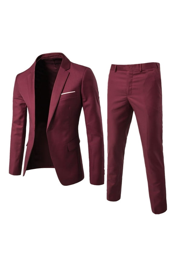 Pants Sets Men 3 Piece Outfits Business Slim Fit Wedding Long Sleeve Fromal Suit Refreshing Cool Outfit Sets Clothing Sets