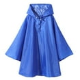 thumbnail image 1 of Xmyrz Raincoat For Girls Going Out Boy Loose Waterproof Long Sleeve Lightwieght Softable Cape Hooded Rainwear Raincoat Rain Jacket, 1 of 2