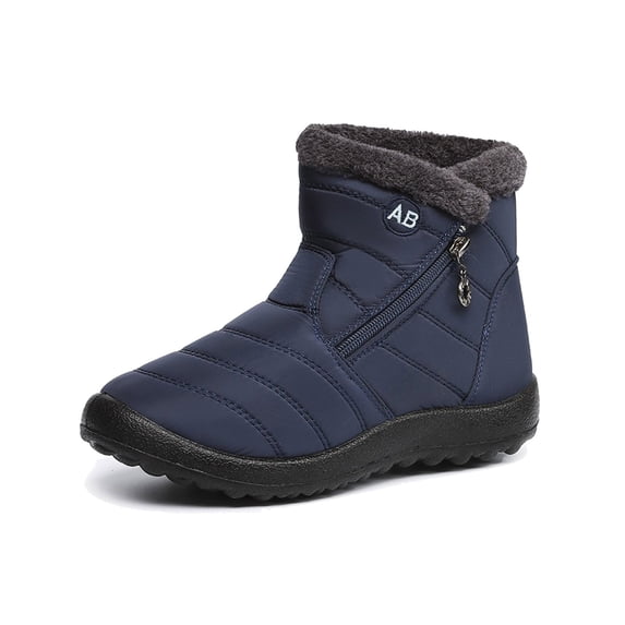 Xmyrz Snow Boots For Men Waterproof Couple Outdoor Warmth Anti Slip Lightweight Cosie Wide Calf Boots Winter Boots Mens Shoes