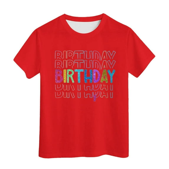 Xmyrz Summer Top For Teens Girl T Shirts 2025 Short Sleeve Regular Style Letter Print Relaxed Fit Crewneck Cozy Blouse Girls Tops