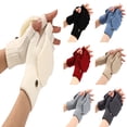 thumbnail image 1 of Xmyrz Warm Gloves For Women Winter Gloves Knit Convertible Fingerless Gloves Wool Gloves Thermal Gloves Ski Gloves Snow Gloves Men's Mittens, 1 of 6
