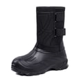 thumbnail image 1 of Xmyrz Waterproof Snow Boots For Men Slip Resistant Weekend Suitable Thermal Mid-Calf Wide Calf Boots Winter Boots Mens Shoes, 1 of 6