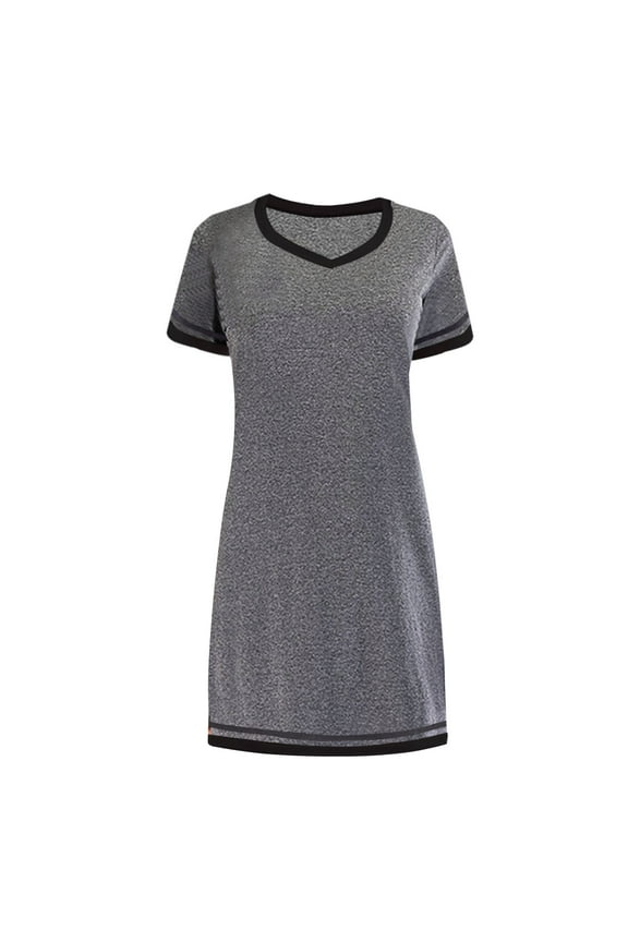 Women'S Nightgowns Plain Comfort Relaxed Loungewear Basic Style Sleepwear Pajamas Nightdress