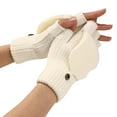thumbnail image 1 of Xmyrz Warm Gloves For Women Winter Gloves Knit Convertible Fingerless Gloves Wool Gloves Thermal Gloves Ski Gloves Snow Gloves Men's Mittens, 1 of 6