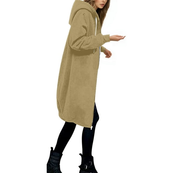 Xmyrz Womens Lightweight Jackets Refreshing Pocket Large Size Zipped Daily Long Sleeve Cardigan Comfort Women'S Coats Outerwear Jacket