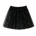 thumbnail image 1 of Xmyrz Fall Skirts For Women 2025 Trendy Star Sequin Tutu Skirts Mesh Ballet Dance Mini Skirts Recreation Slim Fit Cute Skirts Young Adult Skirts, 1 of 4